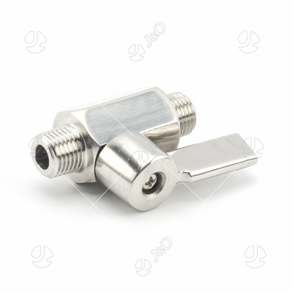 Stainless Steel Handle SS304 Male Mini Ball Valve