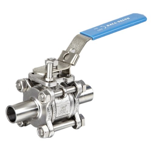 J&O Hygienic Encapsulated 3PC Ball Valve